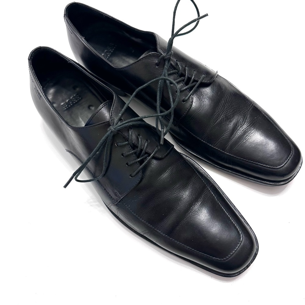 Classic Black Men's Dress Shoes